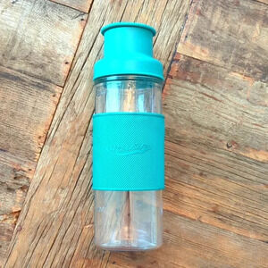 Masontops Glass Drink‎ Cocktail Shaker 2 Cup Size Turquoise